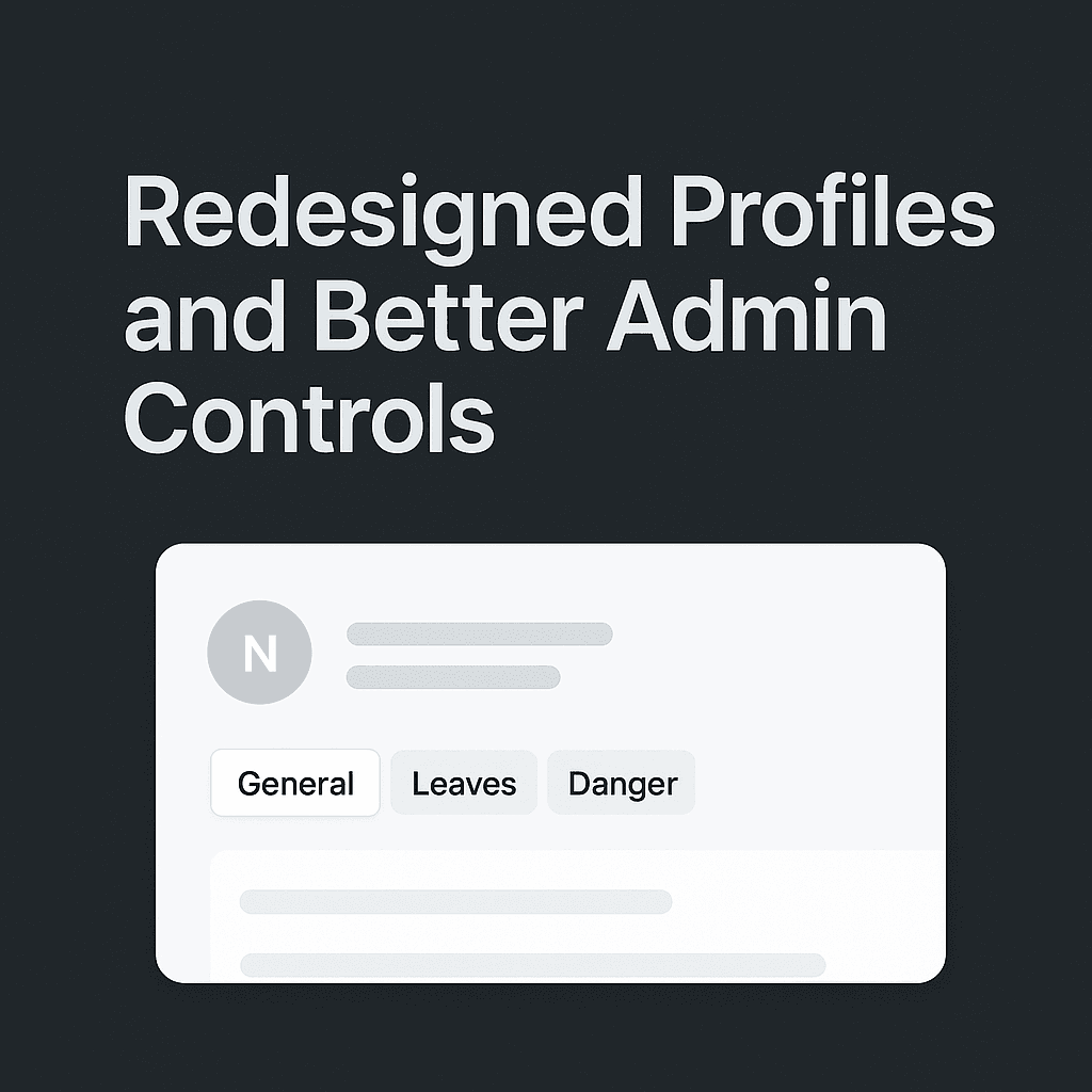 Better Profiles, Smoother Onboarding